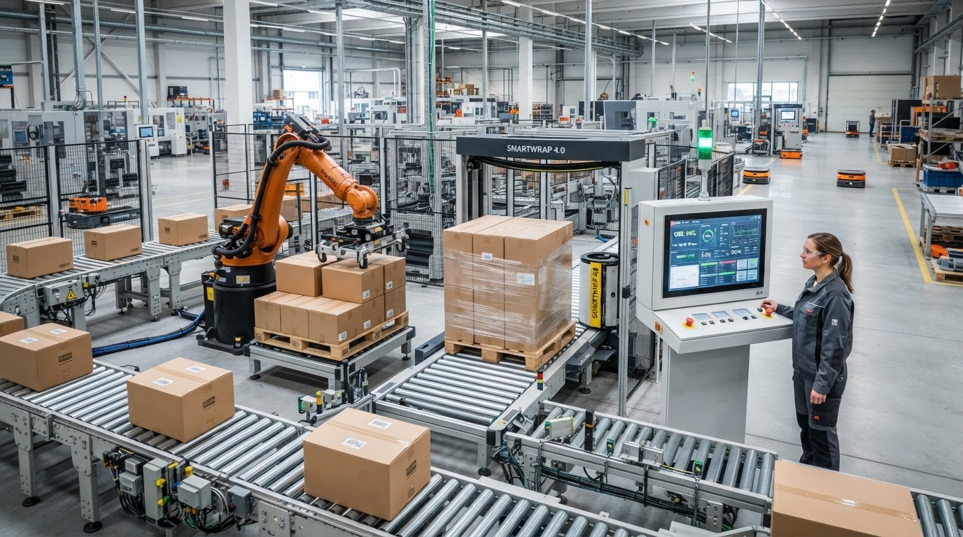Smart packaging machinery and automated end of line equipment